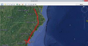 va to ga map